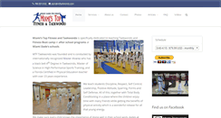 Desktop Screenshot of mtftaekwondo.com